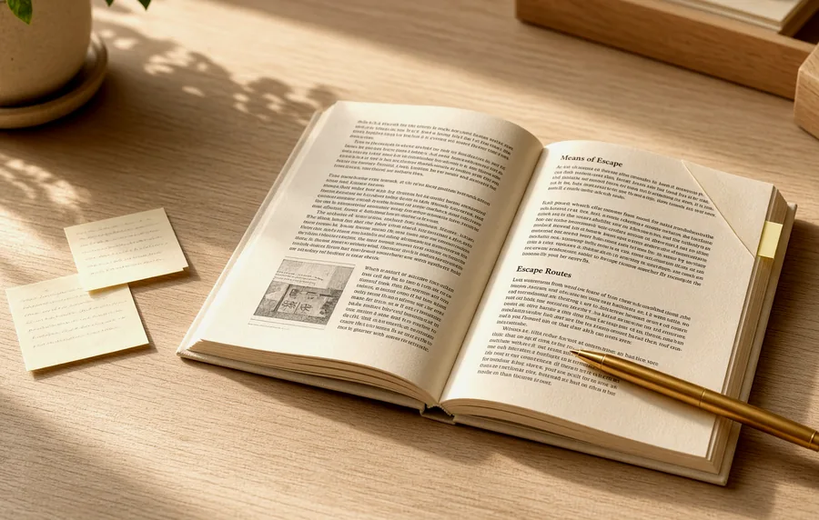 Fire and life-safety code of practice on the desk